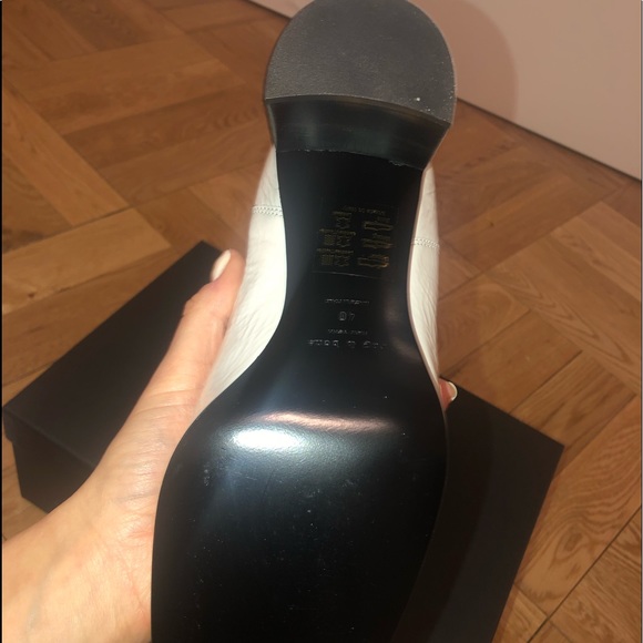 RAG & BONE White Leather Aslen Boot - Picture 2 of 8